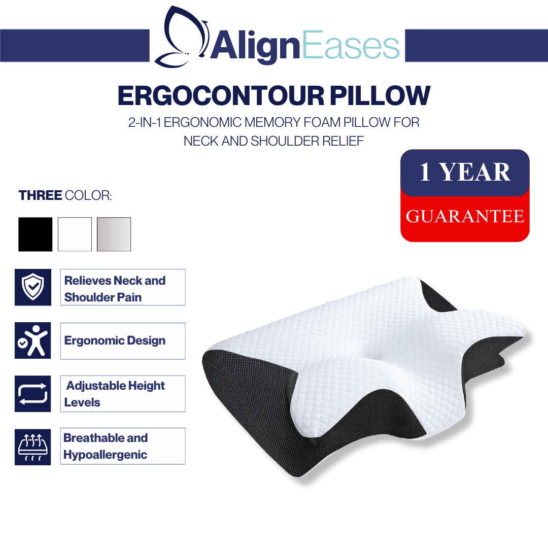 AlignEases™ ErgoContour Pillow