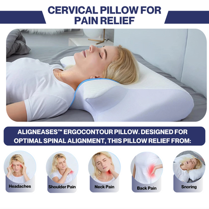 AlignEases™ ErgoContour Pillow